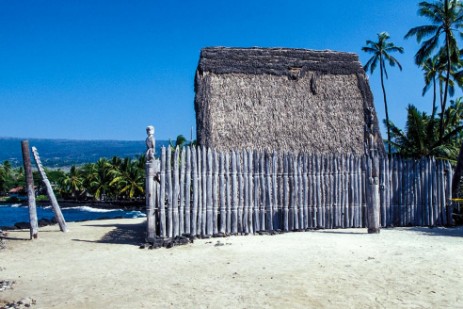 Historische City of Refuge auf Hawaii Big Island