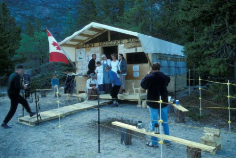 Ende von Chilkoot Trail