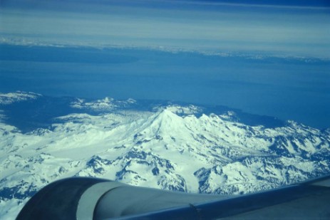 Flug zum Katmai NP in Alaska