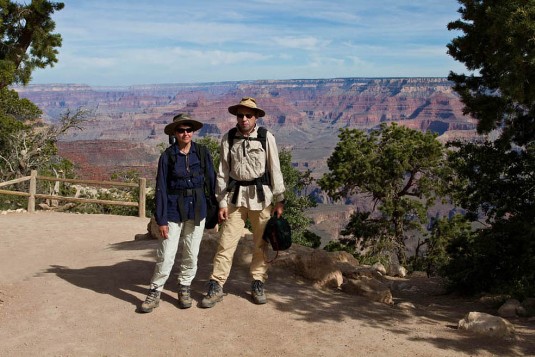 Elisabeth und Manfred am Grand Canyon Elisabeth und Manfred am Grand Canyon
