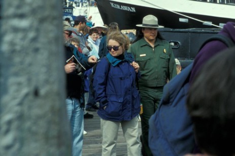 Besucher an Kenai Fjords in Alaska