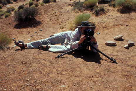 Manfred beim Fotografieren