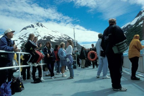 Portage Glacier in Alaska