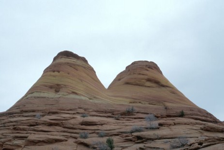 Coyote Buttes auf Wanderung zur Wave